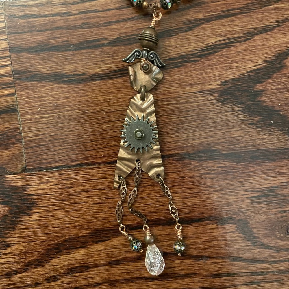SteamPunk necklace. NWOT